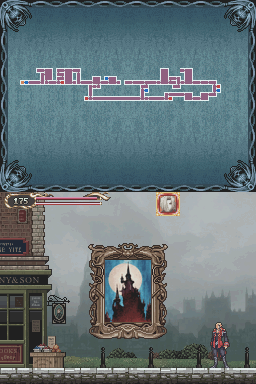
Castlevania: Portrait of Ruin | Nintendo DS | gameplay screenshot | Data by MobyGames.com
