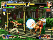 
The King of Fighters '99: Millennium Battle | PlayStation | gameplay screenshot | Data by MobyGames.com