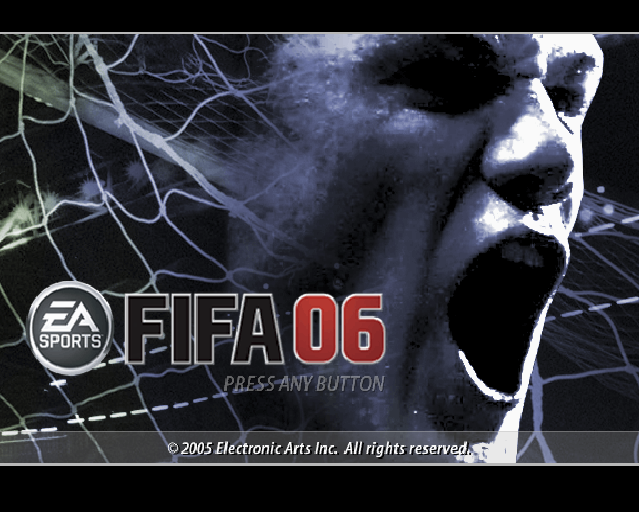 FIFA Soccer 06 | PlayStation 2 | gameplay screenshot | Data by MobyGames.com