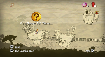 Rayman Origins | Wii | gameplay screenshot | region=North America | source-country= | zypher-v2 | moby-3a29a03f0535 | Data by MobyGames.com