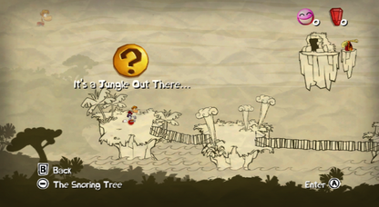 Rayman Origins | Wii | gameplay screenshot | region=North America | source-country= | zypher-v2 | moby-3a29a03f0535 | Data by MobyGames.com