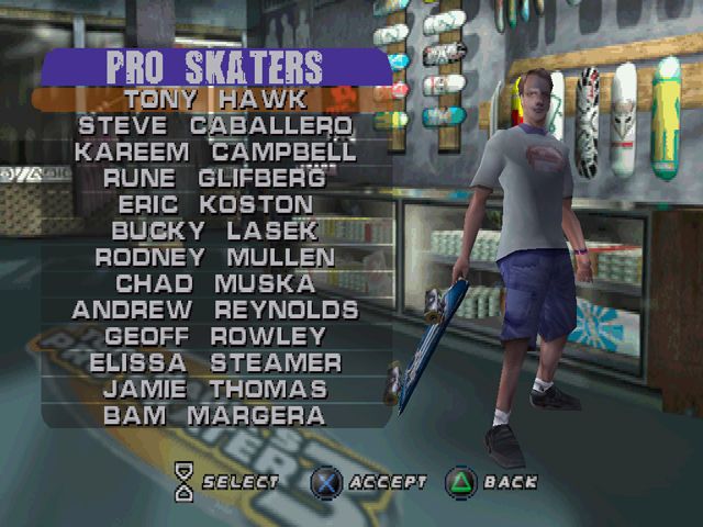 
Tony Hawk's Pro Skater 3 | PlayStation | gameplay screenshot | Data by MobyGames.com