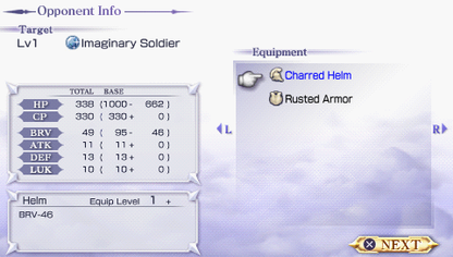 Dissidia: Final Fantasy | PSP | gameplay screenshot | moby-ad979892d5bf | Data by MobyGames.com