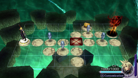 Dissidia: Final Fantasy | PSP | gameplay screenshot | region=Japan | source-country= | zypher-v2 | moby-7568e540cb68 | Data by MobyGames.com