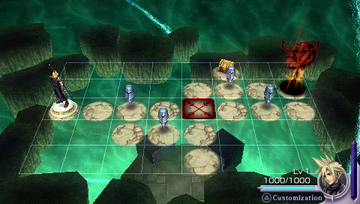 Dissidia: Final Fantasy | PSP | gameplay screenshot | region=Japan | source-country= | zypher-v2 | moby-7568e540cb68 | Data by MobyGames.com