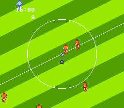 
Goal! | NES | gameplay screenshot | Data by MobyGames.com
