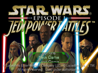 Star Wars: Episode I - Jedi Power Battles | PlayStation | gameplay screenshot | Region: North America | source-country= | Data by MobyGames.com