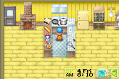 Harvest Moon: Friends of Mineral Town | Game Boy Advance | gameplay screenshot | region=North America | source-country= | zypher-v2 | moby-72eff35a94fe | Data by MobyGames.com