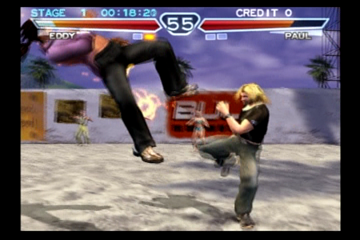 
Tekken 4 | PlayStation 2 | gameplay screenshot | Region: North America | source-country= | Data by MobyGames.com