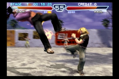 
Tekken 4 | PlayStation 2 | gameplay screenshot | Region: North America | source-country= | Data by MobyGames.com