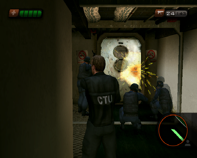 
24: The Game | PlayStation 2 | gameplay screenshot | Region: North America | source-country= | Data by MobyGames.com