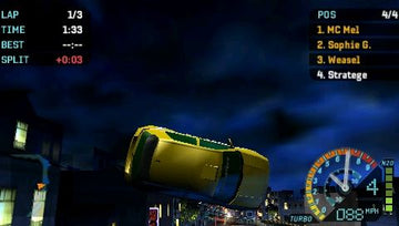 
Need for Speed: Underground - Rivals | PSP | gameplay screenshot | Data by MobyGames.com
