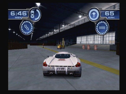Spy Hunter | PlayStation 2 | gameplay screenshot | region=North America | source-country= | zypher-v2 | moby-ab9be75ab580 | Data by MobyGames.com