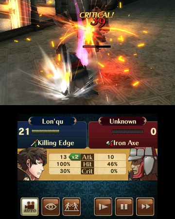 
Fire Emblem: Awakening | Nintendo 3DS | gameplay screenshot | Data by MobyGames.com