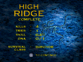 
The Lost World: Jurassic Park | PlayStation | gameplay screenshot | Data by MobyGames.com