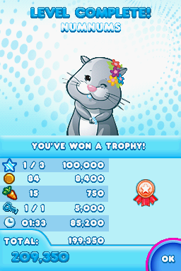 
ZhuZhu Pets 2: Featuring The Wild Bunch | Nintendo DS | gameplay screenshot | Data by MobyGames.com