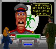 
Total Carnage | SNES | gameplay screenshot | Data by MobyGames.com