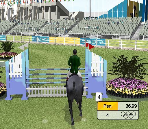 Athens 2004 | PlayStation 2 | gameplay screenshot | Region: North America | source-country= | Data by MobyGames.com