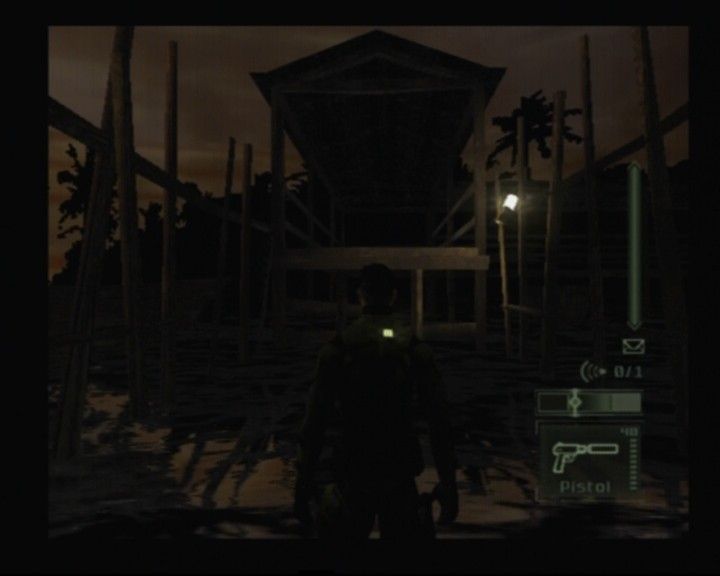 
Tom Clancy's Splinter Cell: Pandora Tomorrow | PlayStation 2 | gameplay screenshot | Data by MobyGames.com