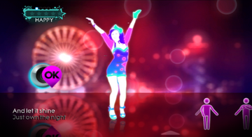 Just Dance: Greatest Hits | Wii | gameplay screenshot | region=North America | source-country= | zypher-v2 | moby-810ce071bd14 | Data by MobyGames.com