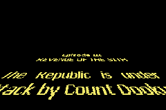 Star Wars: Episode III - Revenge of the Sith | Game Boy Advance | gameplay screenshot | region=North America | source-country= | zypher-v2 | moby-6caa6c3f2635 | Data by MobyGames.com