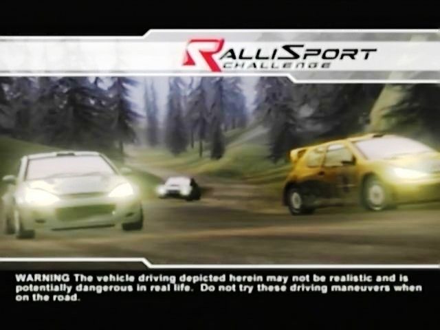RalliSport Challenge | Xbox | gameplay screenshot | region=North America | source-country= | zypher-v2 | moby-2f1fb16c7041 | Data by MobyGames.com