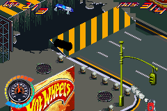 Hot Wheels: All Out | Game Boy Advance | gameplay screenshot | region=North America | source-country= | zypher-v2 | moby-749ae50c537f | Data by MobyGames.com