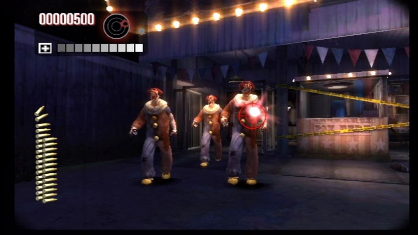 The House of the Dead: Overkill | Wii | gameplay screenshot | region=North America | source-country= | zypher-v2 | moby-04c38aff5c53 | Data by MobyGames.com