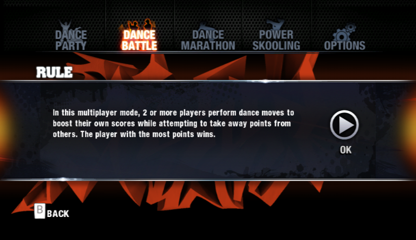 The Hip Hop Dance Experience | Wii | gameplay screenshot | region=North America | source-country= | zypher-v2 | moby-af98407fe4c6 | Data by MobyGames.com
