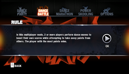 The Hip Hop Dance Experience | Wii | gameplay screenshot | region=North America | source-country= | zypher-v2 | moby-af98407fe4c6 | Data by MobyGames.com