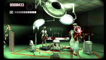 The House of the Dead: Overkill | Wii | gameplay screenshot | region=North America | source-country= | zypher-v2 | moby-8e474f12b972 | Data by MobyGames.com