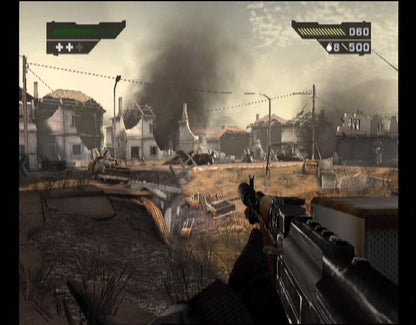 Black | Xbox | gameplay screenshot | region=North America | source-country= | zypher-v2 | moby-cd1dd0f6b05c | Data by MobyGames.com