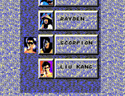 
Mortal Kombat | Game Gear | gameplay screenshot | Data by MobyGames.com