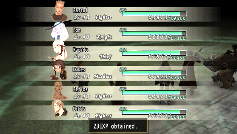 Valhalla Knights | PSP | gameplay screenshot | region=North America | source-country= | zypher-v2 | moby-25d5ec1cc95e | Data by MobyGames.com