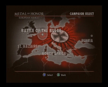 Medal of Honor: European Assault | PlayStation 2 | gameplay screenshot | region=North America | source-country= | zypher-v2 | moby-3595bec4efc6 | Data by MobyGames.com