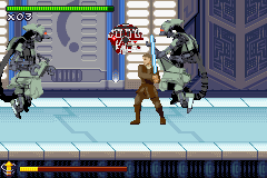 Star Wars: Episode II - Attack of the Clones | Game Boy Advance | gameplay screenshot | region=North America | source-country= | zypher-v2 | moby-8c91e513509c | Data by MobyGames.com