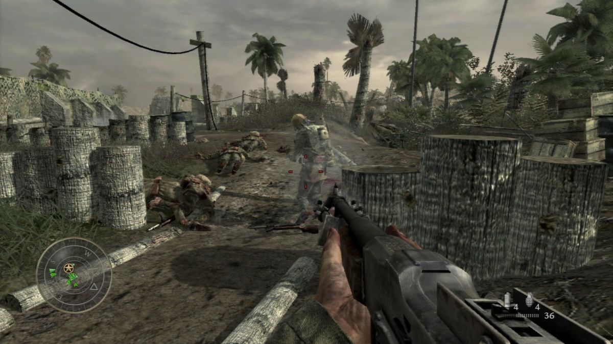 Call of Duty: World at War | PlayStation 3 | gameplay screenshot | region=North America | source-country= | zypher-v2 | moby-e2c3800bd5c9 | Data by MobyGames.com