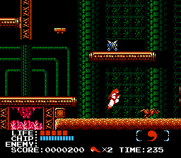 Kabuki: Quantum Fighter | NES | gameplay screenshot | region=North America | source-country= | zypher-v2 | moby-f2e105f5e86c | Data by MobyGames.com