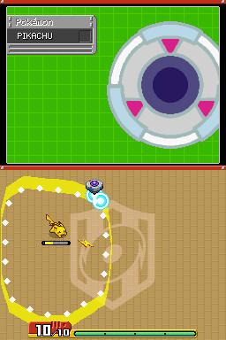 Pokémon Ranger: Shadows of Almia | Nintendo DS | gameplay screenshot | region=North America | source-country= | zypher-v2 | moby-bc41adc3cf36 | Data by MobyGames.com