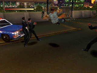 Fighting Force | PlayStation | gameplay screenshot | Region: North America | source-country= | Data by MobyGames.com