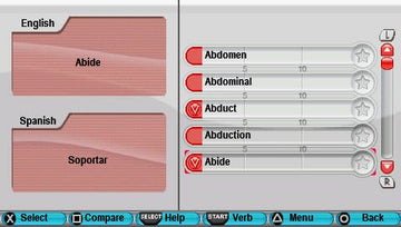 My Spanish Coach | PSP | gameplay screenshot | region=North America | source-country= | zypher-v2 | moby-0cb6feb3c496 | Data by MobyGames.com