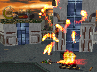 
C: The Contra Adventure | PlayStation | gameplay screenshot | Data by MobyGames.com