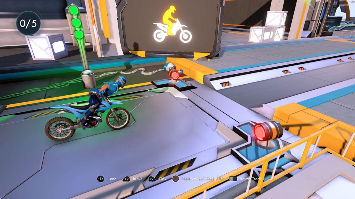 Trials Fusion | PlayStation 4 | gameplay screenshot | Data by MobyGames.com