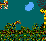 
The Jungle Book | Game Gear | gameplay screenshot | Data by MobyGames.com
