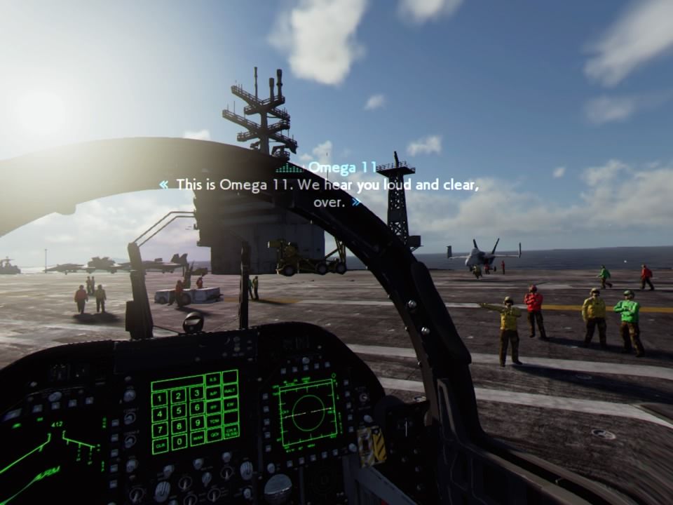 Ace Combat 7: Skies Unknown | PlayStation 4 | gameplay screenshot | Data by MobyGames.com
