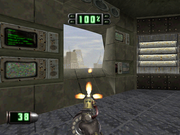 Disruptor | PlayStation | gameplay screenshot | region=North America | source-country= | zypher-v2 | moby-3d0933647643 | Data by MobyGames.com