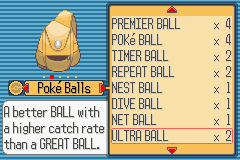 Pokémon Sapphire Version | Game Boy Advance | gameplay screenshot | region=North America | source-country= | zypher-v2 | moby-2086af3356af | Data by MobyGames.com