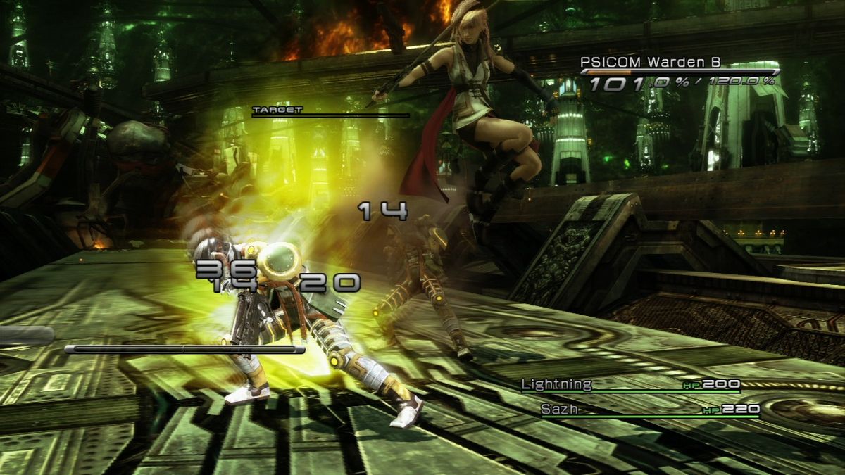 
Final Fantasy XIII | PlayStation 3 | gameplay screenshot | Data by MobyGames.com