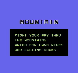 
BreakThru | NES | gameplay screenshot | Data by MobyGames.com