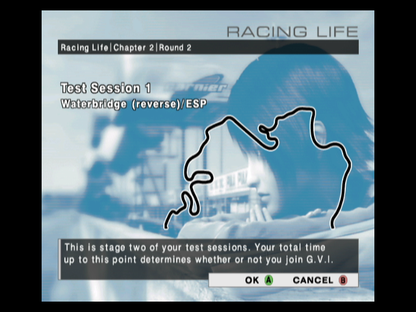 
R:Racing Evolution | GameCube | gameplay screenshot | Data by MobyGames.com
